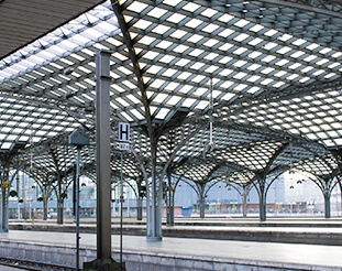 某高鐵站鋼結(jié)構(gòu)